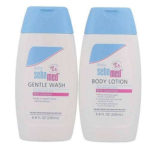 Sebamed Body Lotion 200ml + Gentle Wash 200ml Value Pack