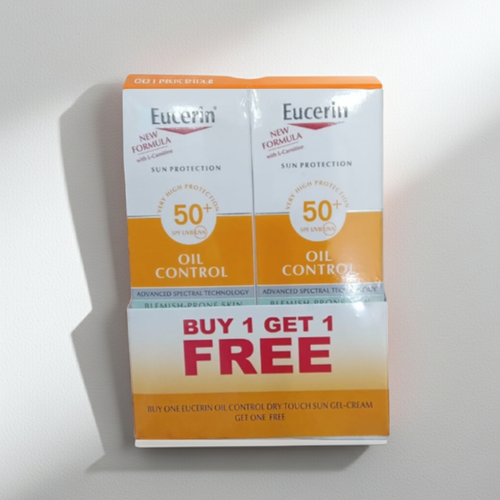 Eucerin Sun Oil Control Dry Touch SPF50 Face Fluid Offer Pack