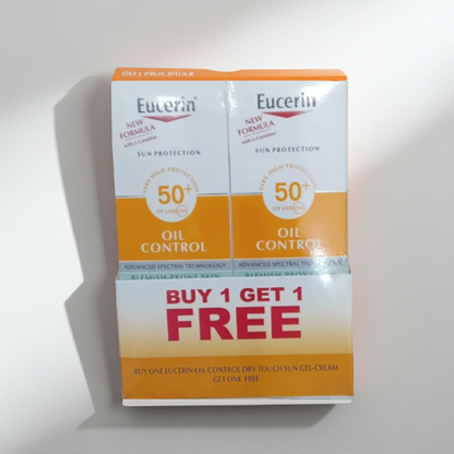 Eucerin Sun Oil Control Dry Touch SPF50 Face Fluid Offer Pack