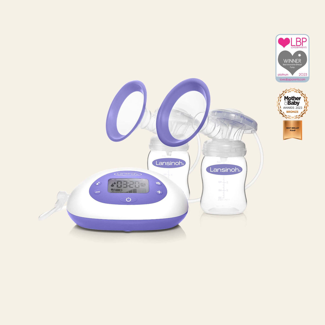 Lansinoh 2-in-1 Electric Breast Pump
