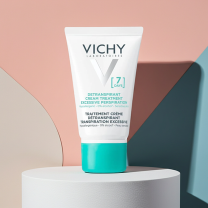 Vichy 7 Days Anti-Perspirant Deodorant Cream 30ml – Long-Lasting Sweat Protection