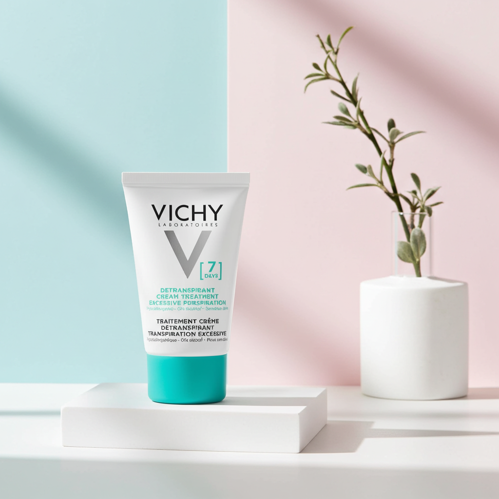 Vichy 7 Days Anti-Perspirant Deodorant Cream 30ml – Long-Lasting Sweat Protection