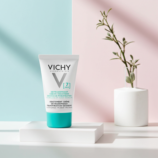 Vichy 7 Days Anti-Perspirant Deodorant Cream 30ml – Long-Lasting Sweat Protection