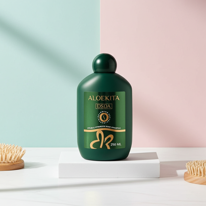 Aloekita Double Strength DSDA Aloe Vera Strengthening Shampoo for Weak, Thinning & Damaged Hair, 250ml