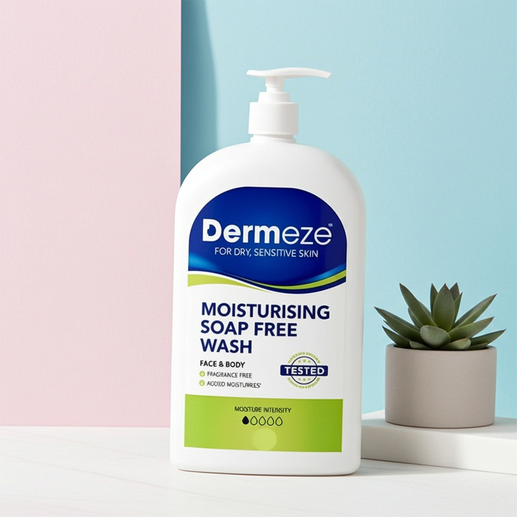Dermeze Moisturising Soap-Free Wash 500 ml