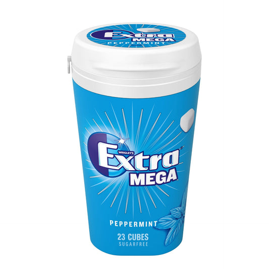 Extra Peppermint Chewing Gum Mega Bottle 23s