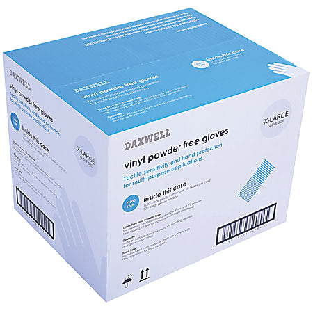 Daxwell Vinyl Gloves Powder Free X-Large