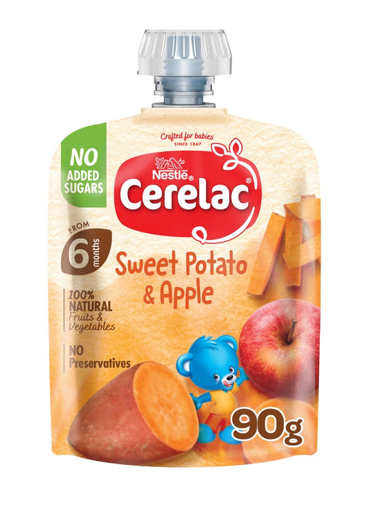 Cerelac Puree Sweet Potato & Apple 90g