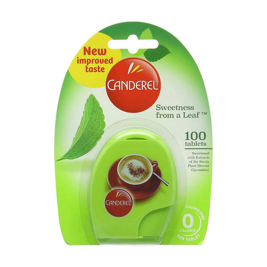 Canderel Green Stevia Sweetener 100 Tablets