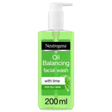 Neutrogena Oil Balancing Face Wash Lime for Oily Skin 200ml