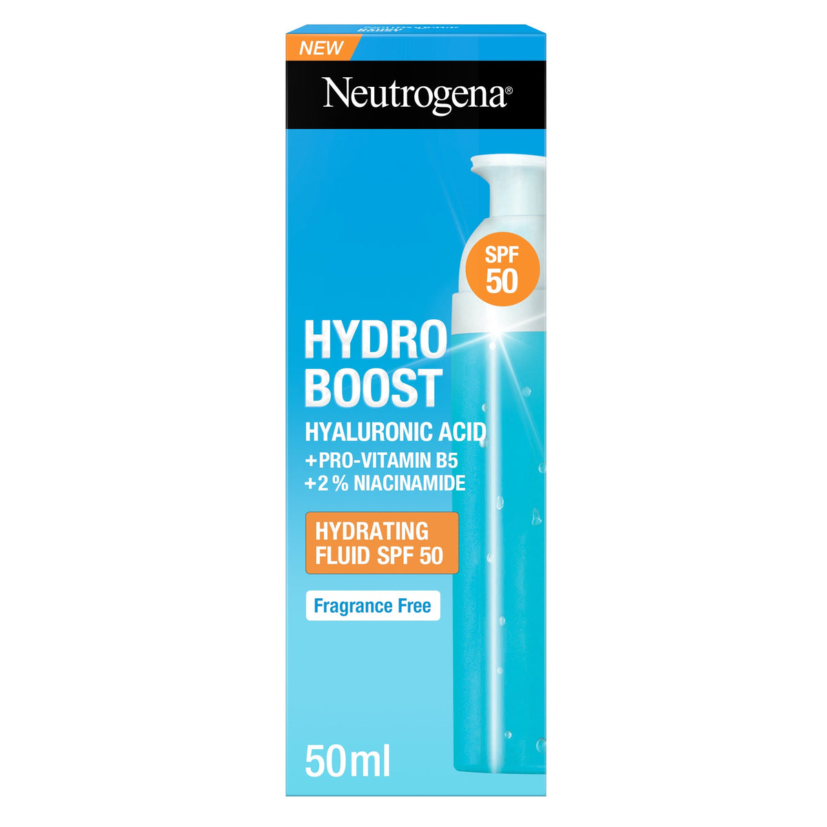 Neutrogena Hydro Boost Hydrating Fluid SPF50 50ml