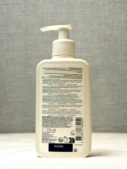 CeraVe Blemish Control Cleanser 236ml – 2% Salicylic Acid Face Wash for Acne-Prone Skin