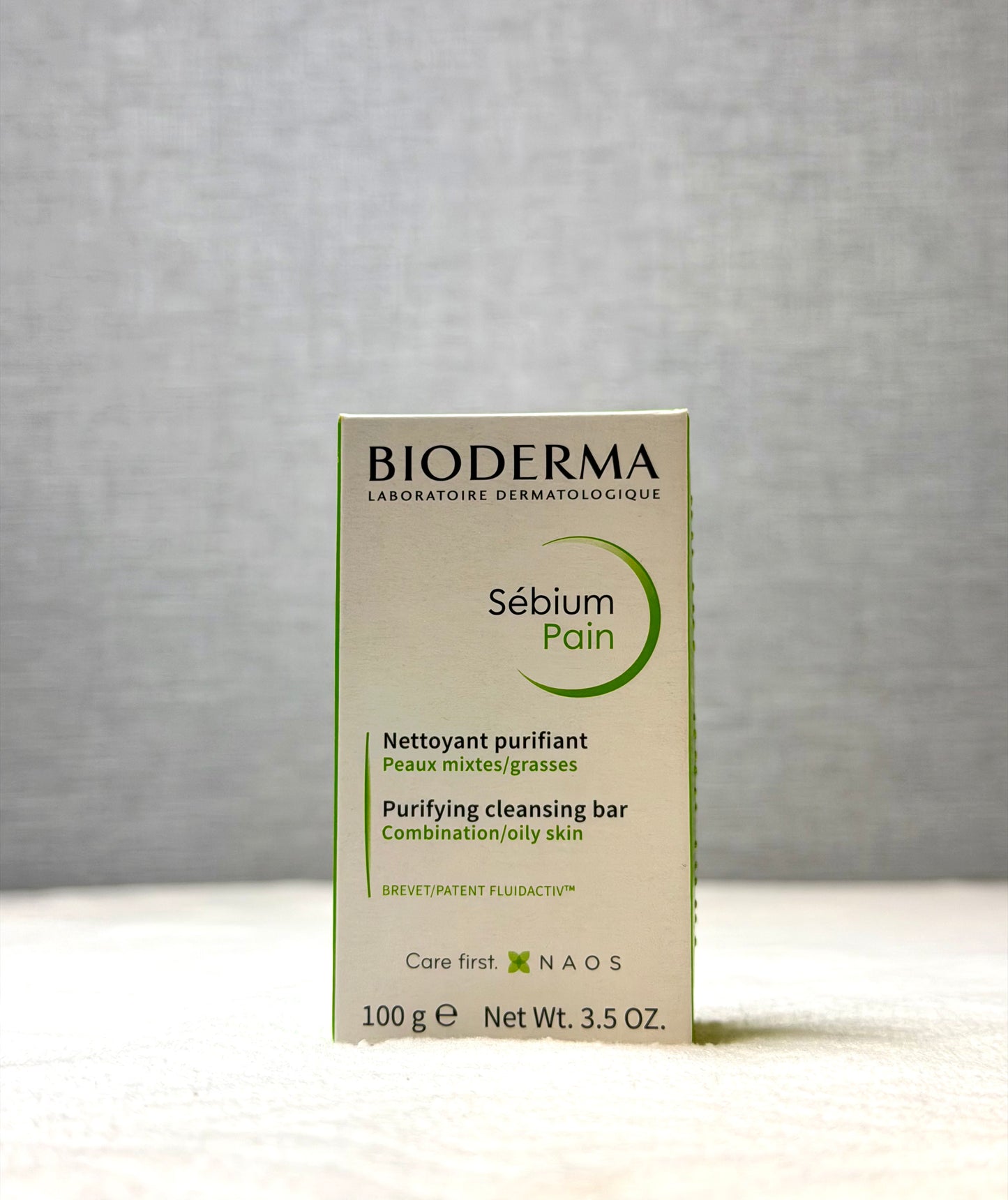 Bioderma Sebium Purifying Cleansing Soap Bar for Oily & Combination Skin, 100g