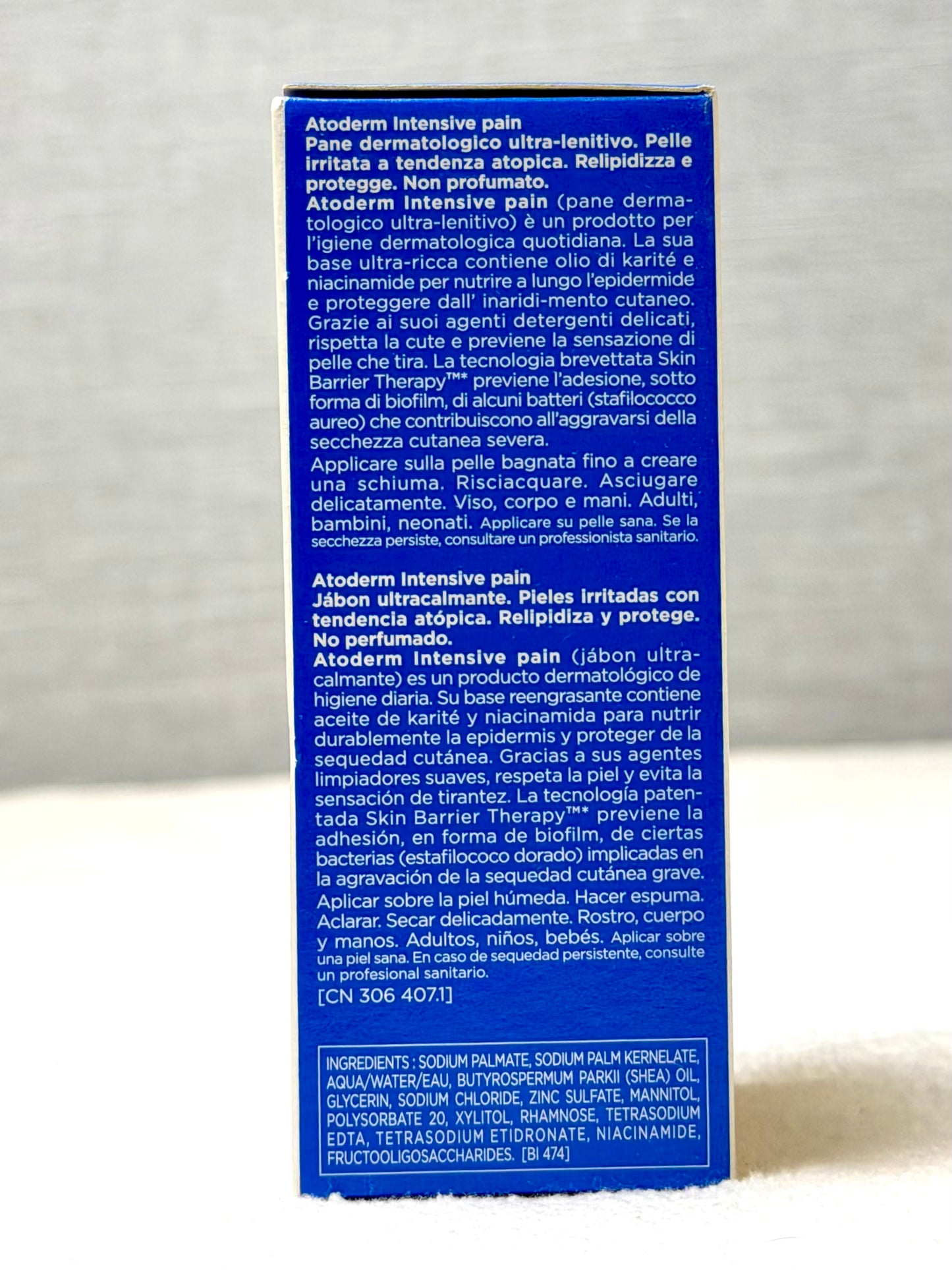 Bioderma Atoderm Intensive Ultra-Rich Cleansing Soap Bar for Dry & Sensitive Skin, 150g