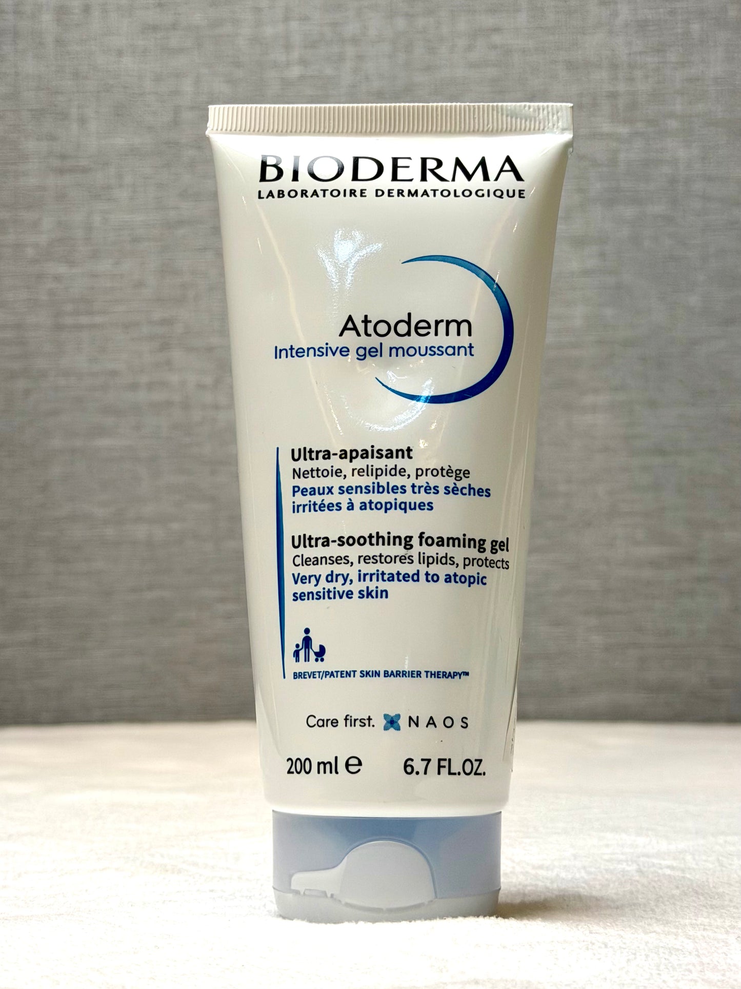 Bioderma Atoderm Intensive Gel Moussant Foaming Cleansing Gel for Very Dry & Atopic Skin, 200ml