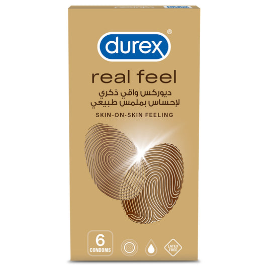 Durex Real Feel Non-Latex Condoms 6s