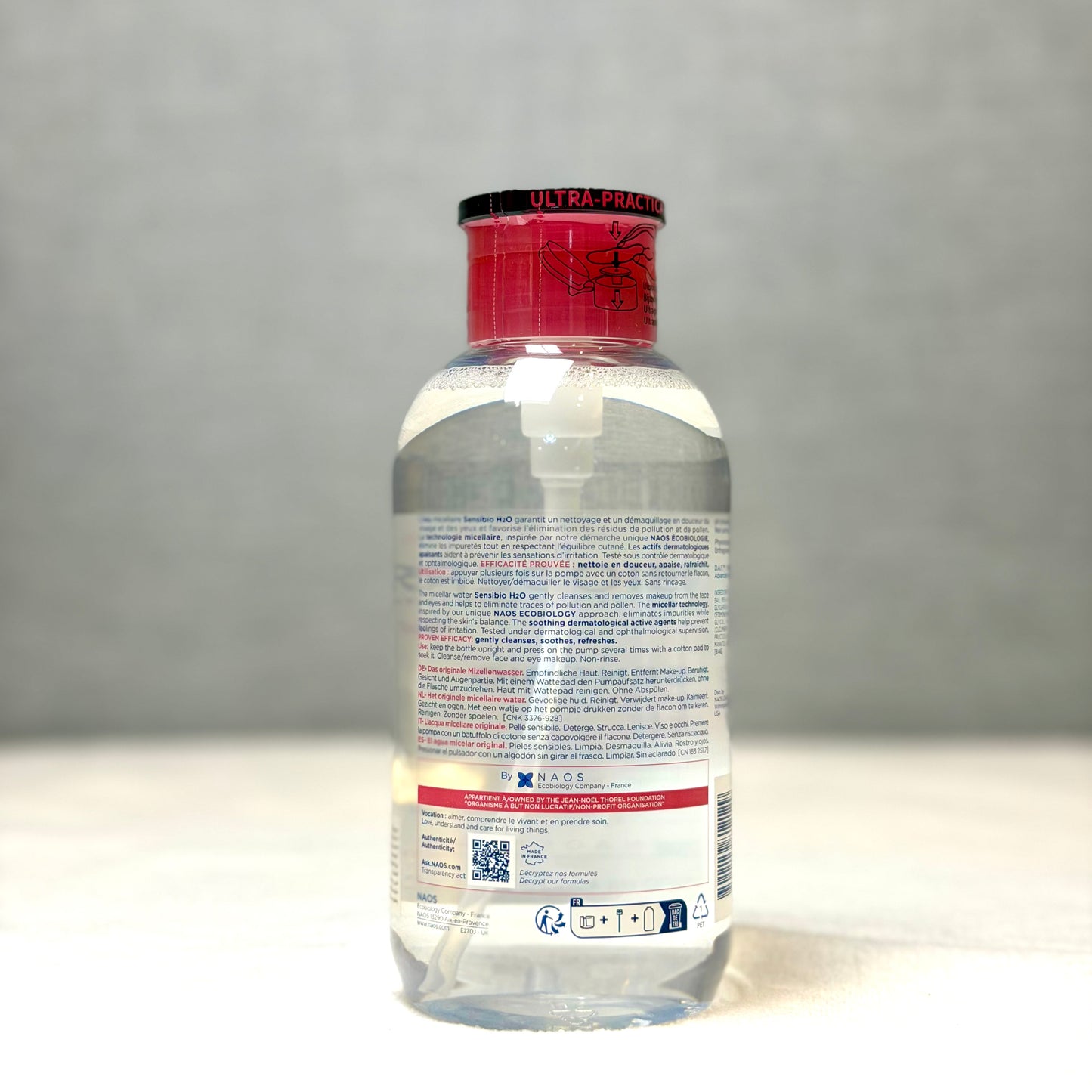 Bioderma Sensibio H2O Micellar Water With Pump 500ml