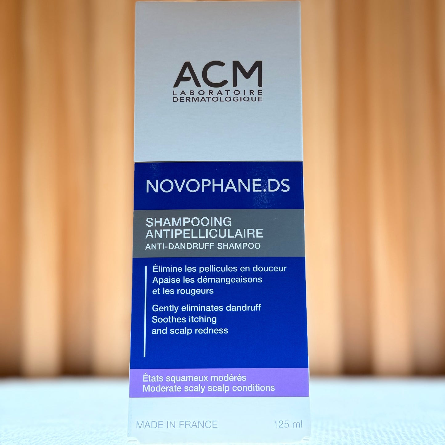 ACM Novophane DS Anti-Dandruff Shampoo, 125ml