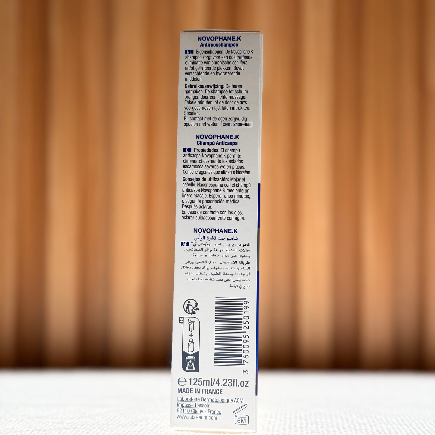Acm Novophane K Shampoo 125 Ml