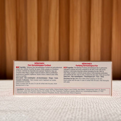 ACM Sebion0 Purifying Dermatological Face & Body Bar, 100g