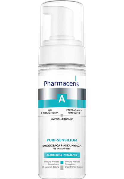 Pharmaceris A Puri-Sensilium Cleansing Face Foam for Dry & Sensitive Skin 150ml