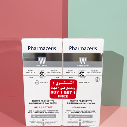 Pharmaceris Mela-Protect Bright Day Cream SPF 50+ 50 ml (1+1)