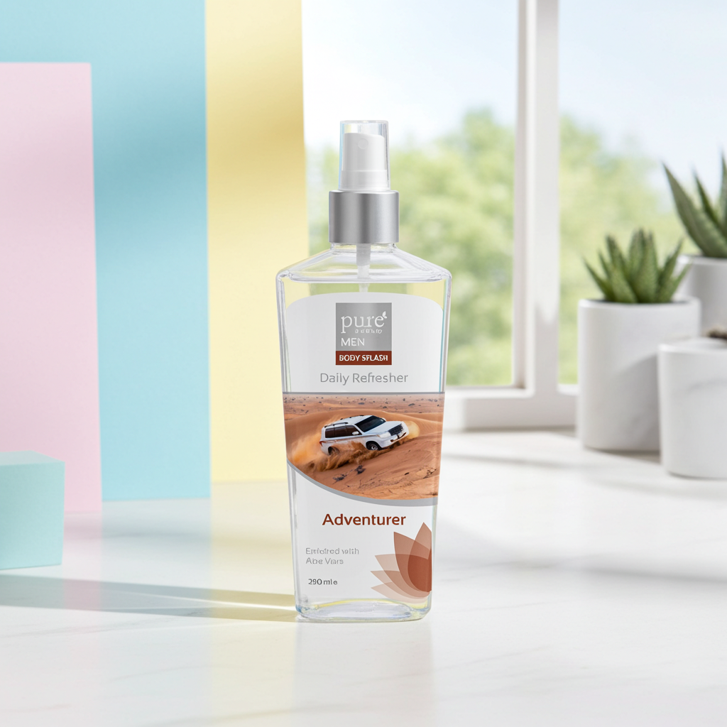 Pure Beauty Adventurer Body Splash for Men – 250ml
