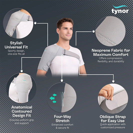 Tynor Neoprene Shoulder Support Universal