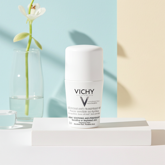 Vichy 48H Anti-Perspirant Deodorant Soothing Roll-On 50ml – For Sensitive Skin