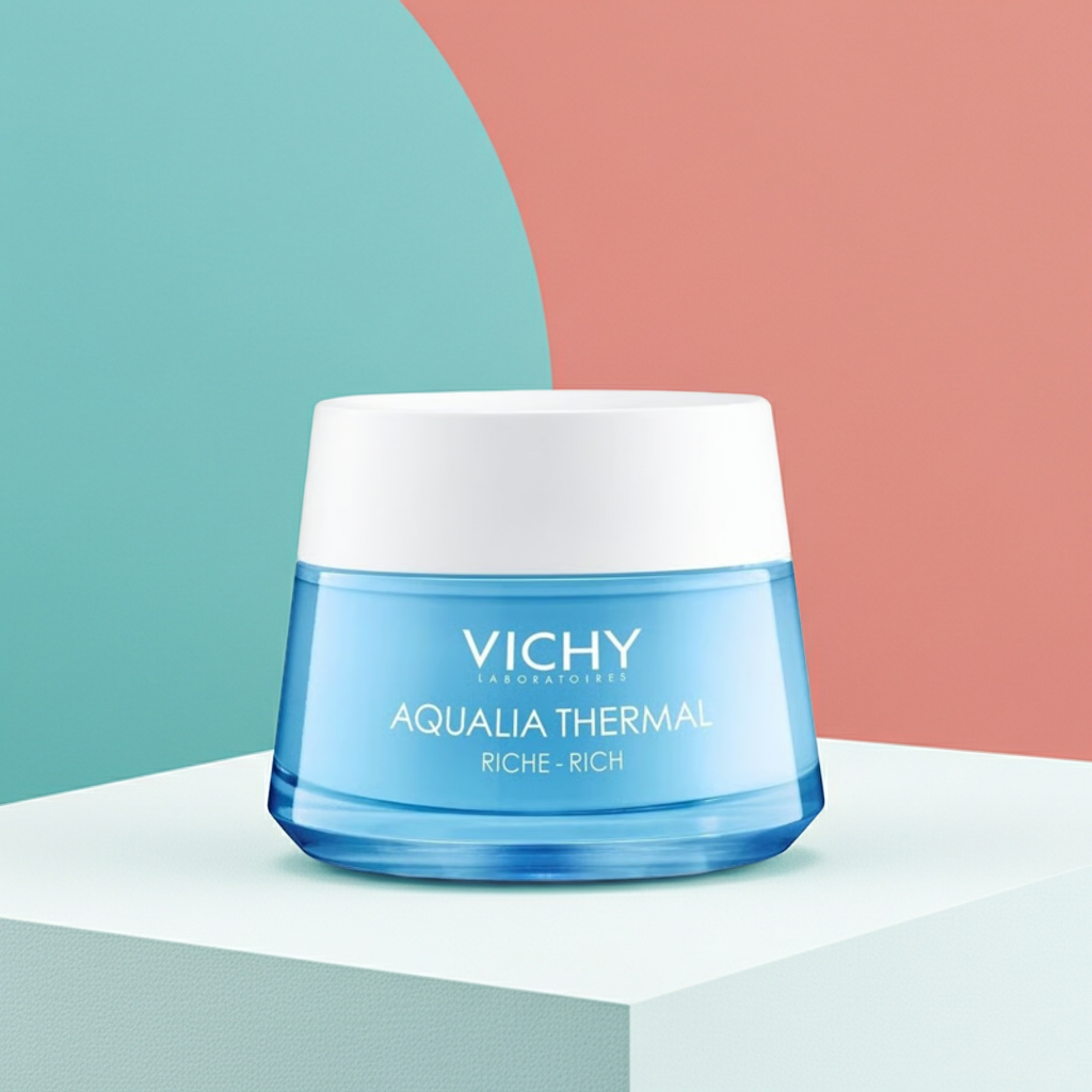 Vichy Aqualia Thermal Rich Moisturising Day Cream 50ml – Intense Hydration for Dry Skin