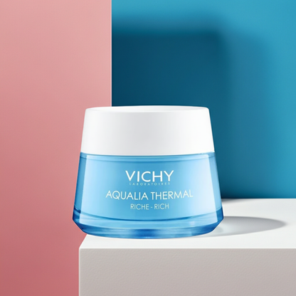 Vichy Aqualia Thermal Rich Moisturising Day Cream 50ml – Intense Hydration for Dry Skin