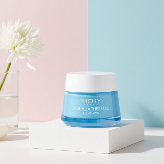 Vichy Aqualia Thermal Rich Moisturising Day Cream 50ml – Intense Hydration for Dry Skin