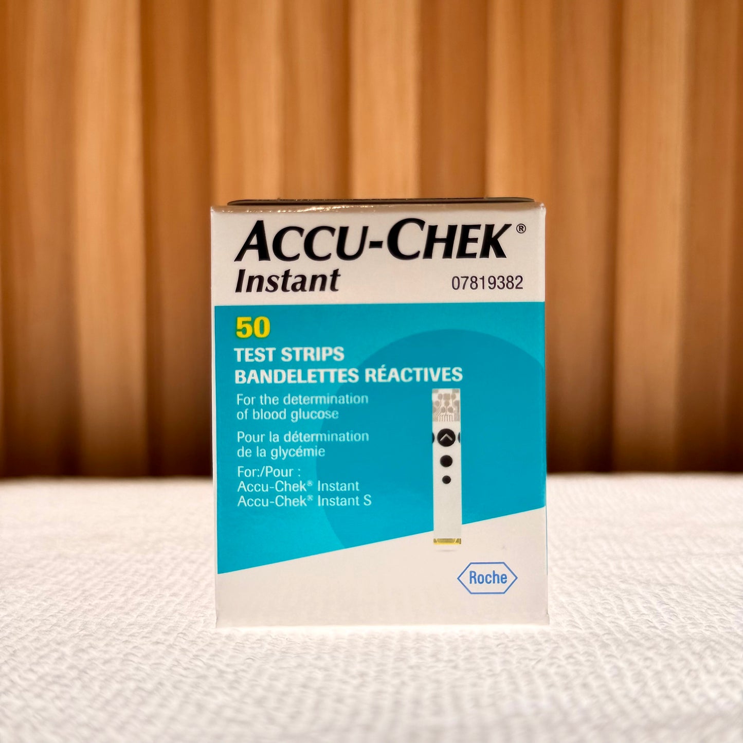 Accu Check Instant Test Strips, 50 Pieces