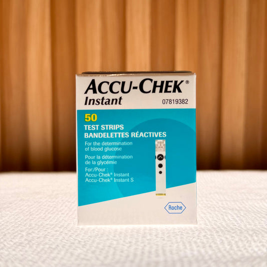 Accu Check Instant Test Strips, 50 Pieces