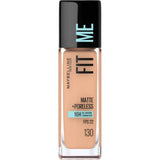 Maybelline Fit Me Matte + Poreless Liquid Foundation 130 Buff Beige 30ml