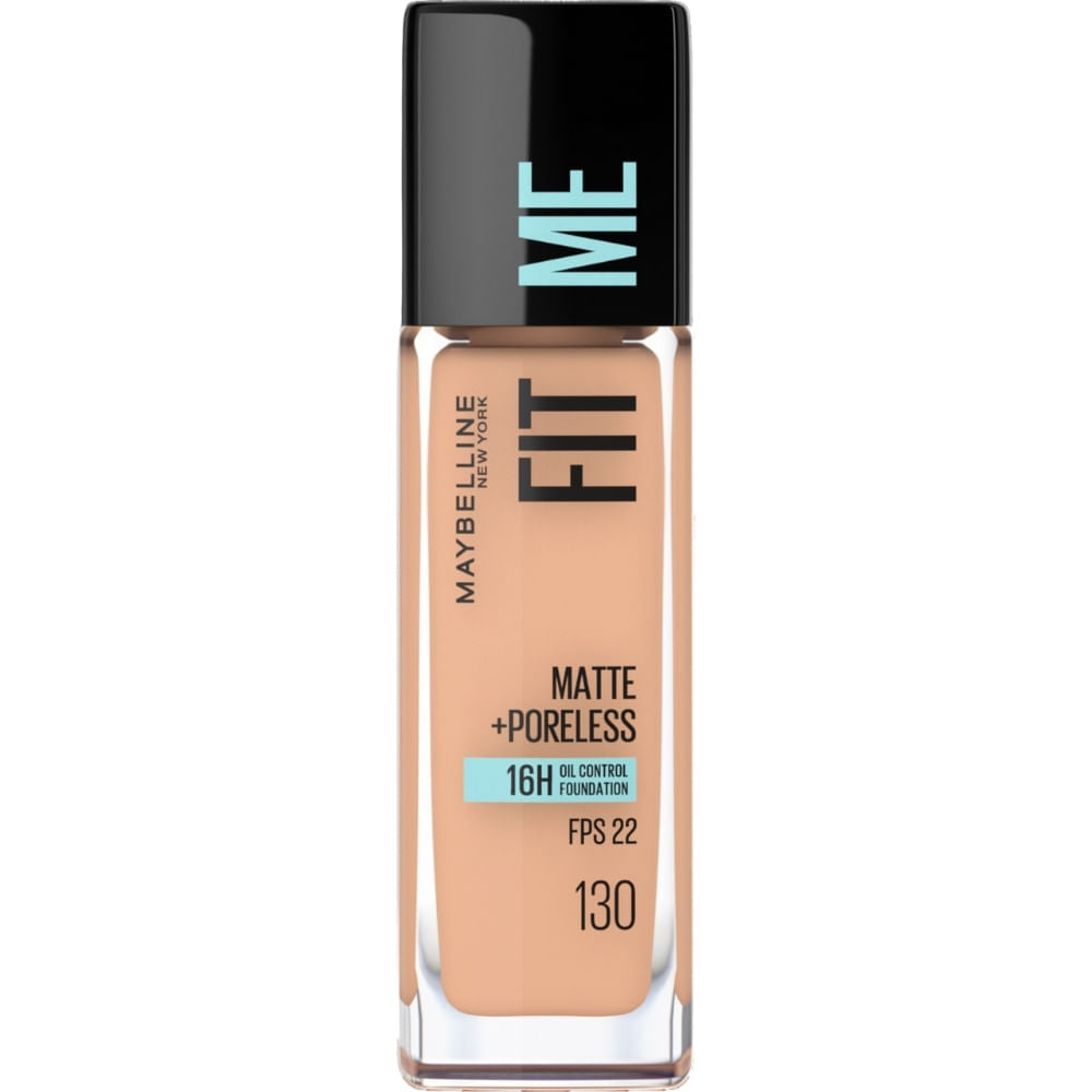 Maybelline Fit Me Matte + Poreless Liquid Foundation 130 Buff Beige 30ml