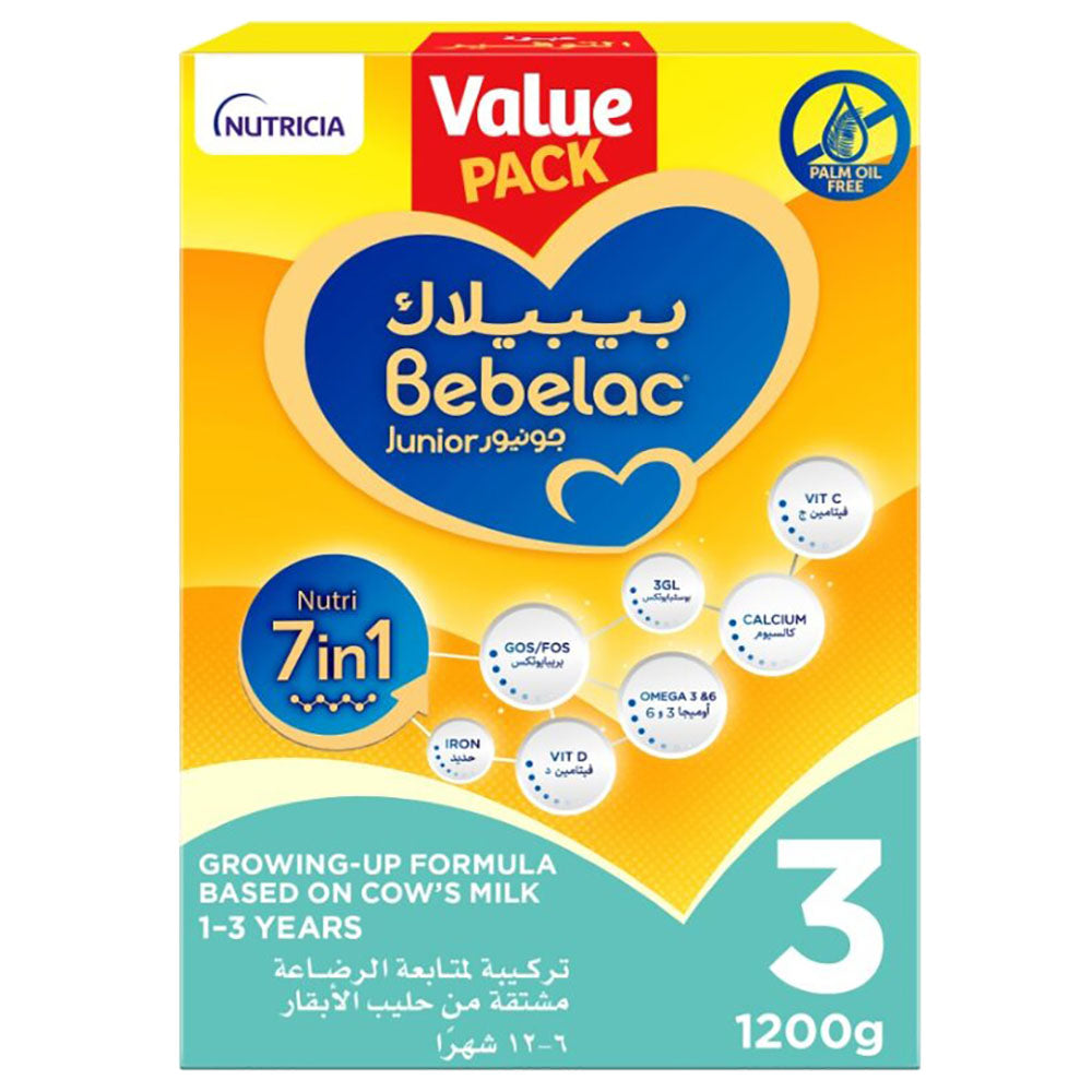 Bebelac 3 Nutri 7 in 1 Growing-Up Milk 1200g
