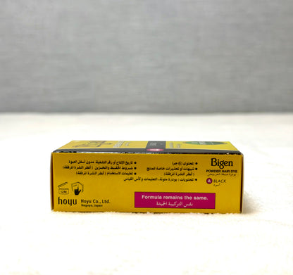 Bigen Powder Hair Dye A Black, 6G