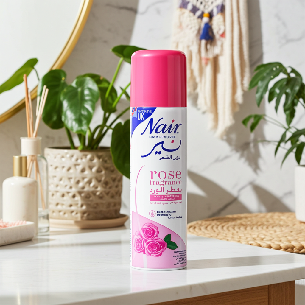 Nair Hair Removal Spray with Rose Fragrance 200ml