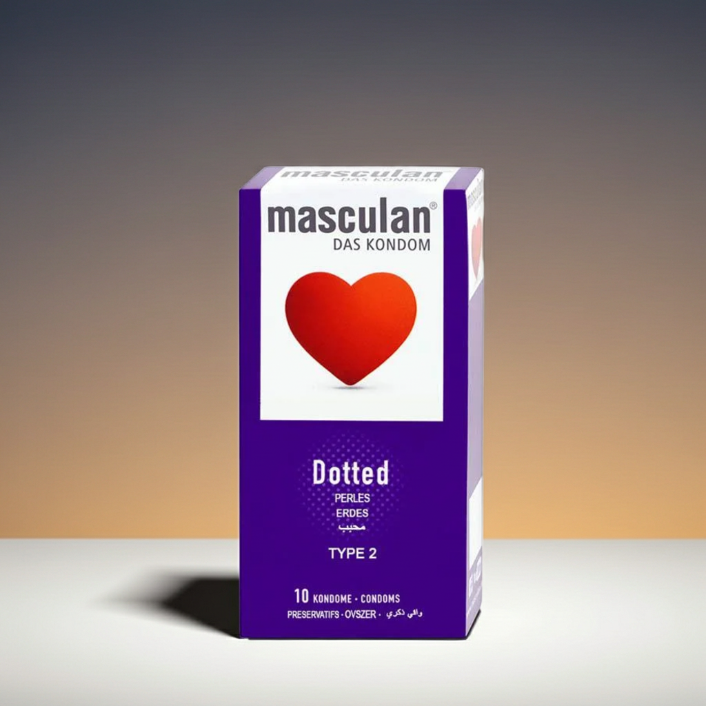 Masculan Das Organic Natural Rubber Condoms – 10 Pack