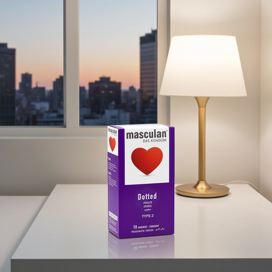Masculan Das Organic Condoms, 10 Pieces