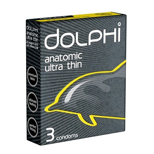 Dolphi Anatomic Ultra Thin Condoms 3 Pieces