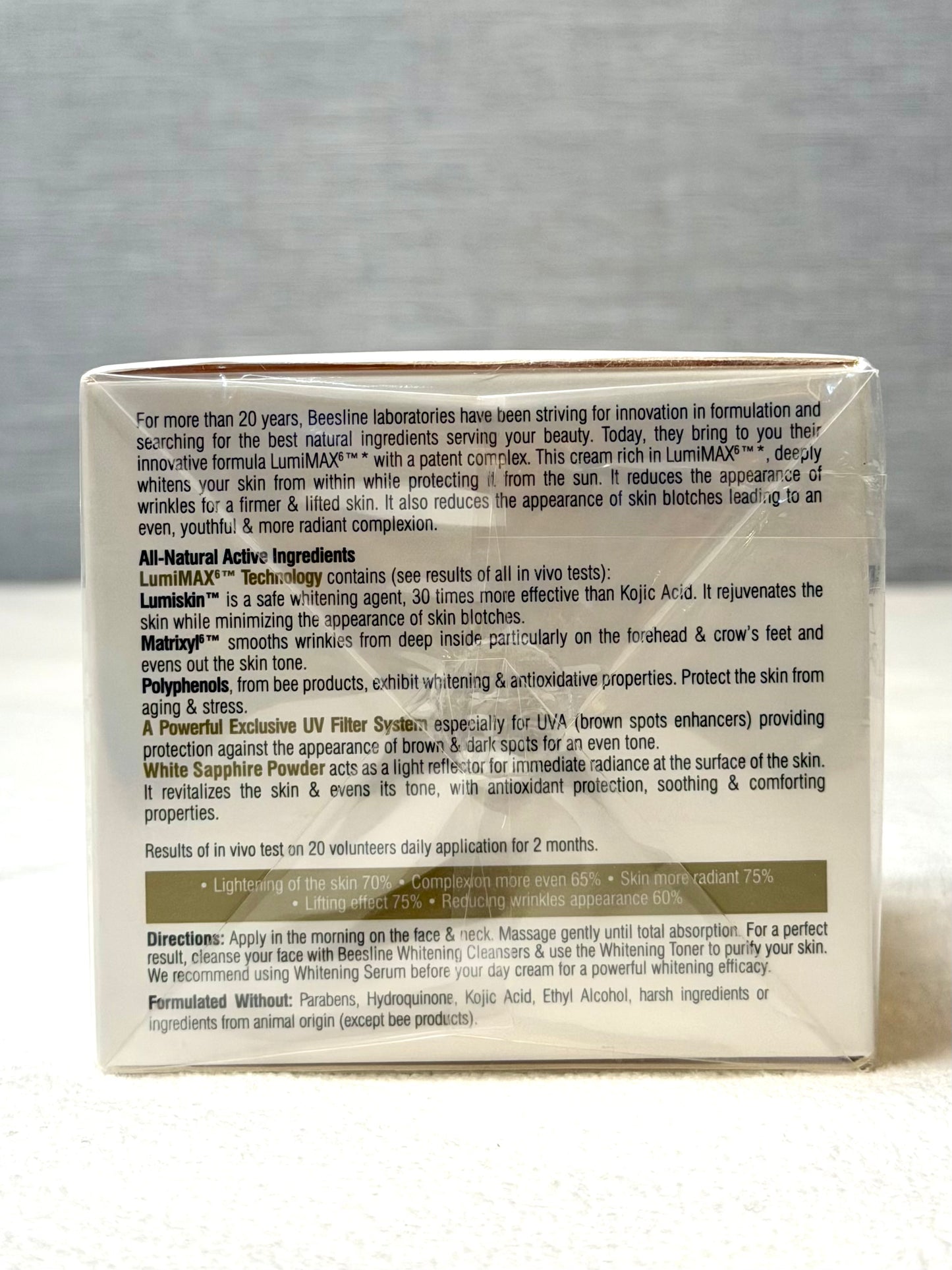 Beesline Day Cream Whitening SPF30, 50ml