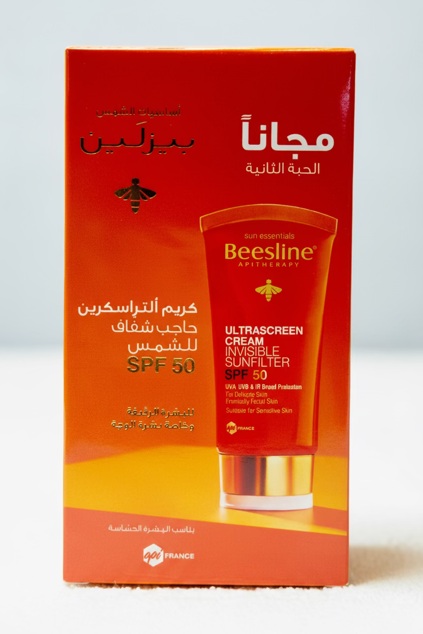 Beesline Ultra Screen Invisible Sunfilter Cream 60ml | 1+1 Offer