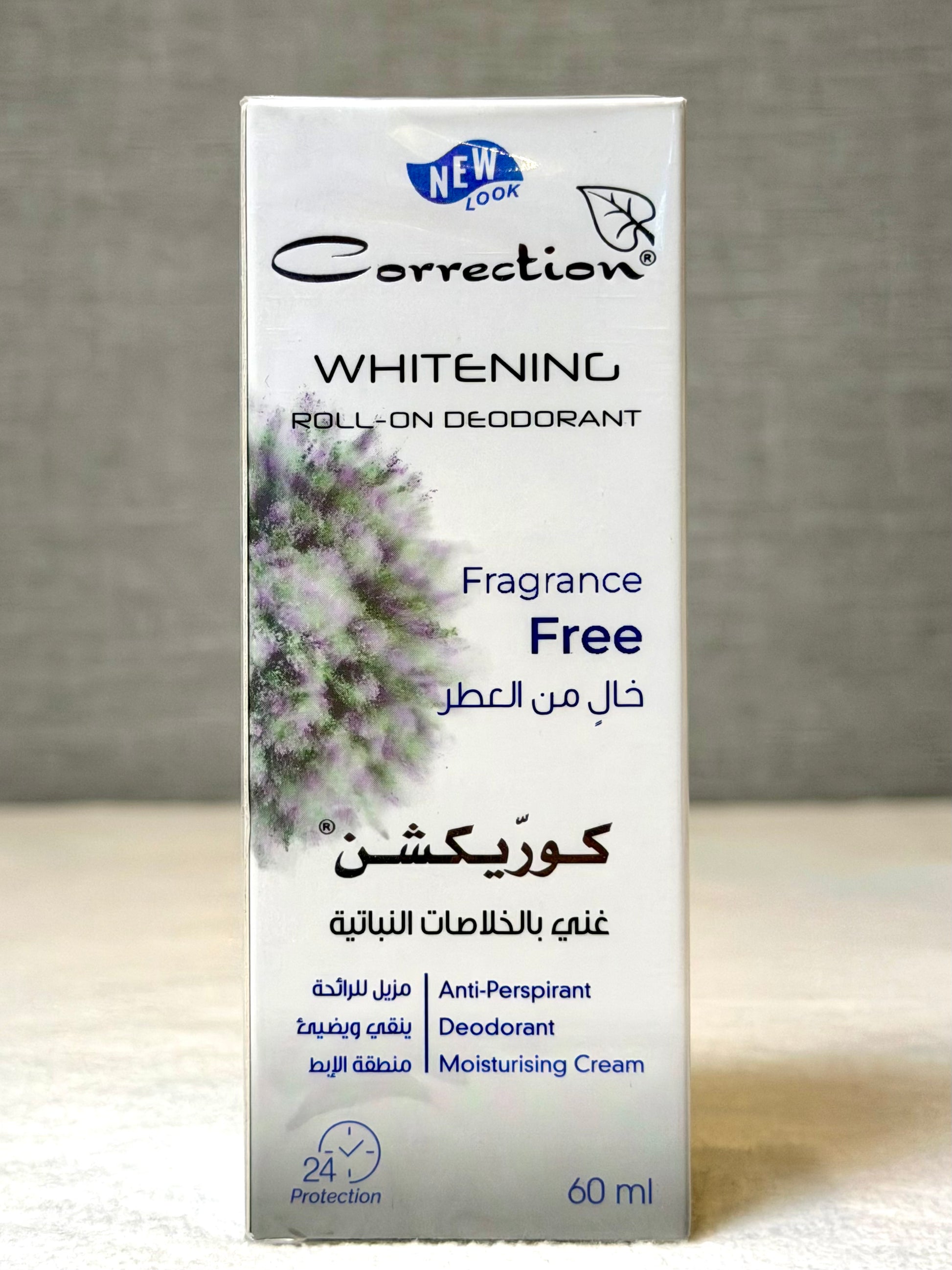 Correction Roll-On Deodorant Fragrance Free 60ml