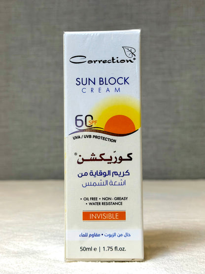 Correction Sun Block Cream Spf60 50Ml