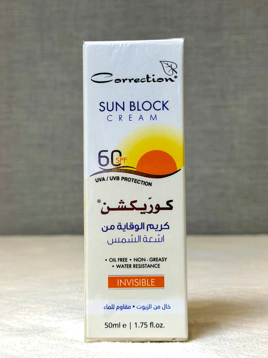 Correction Sun Block Cream Spf60 50Ml