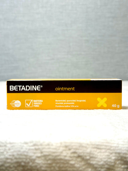 Betadine Antiseptic Ointment 10% Povidone-Iodine 40g | Wound Care