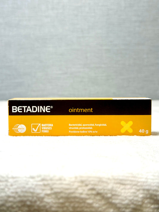Betadine Antiseptic Ointment 10% Povidone-Iodine 40g | Wound Care