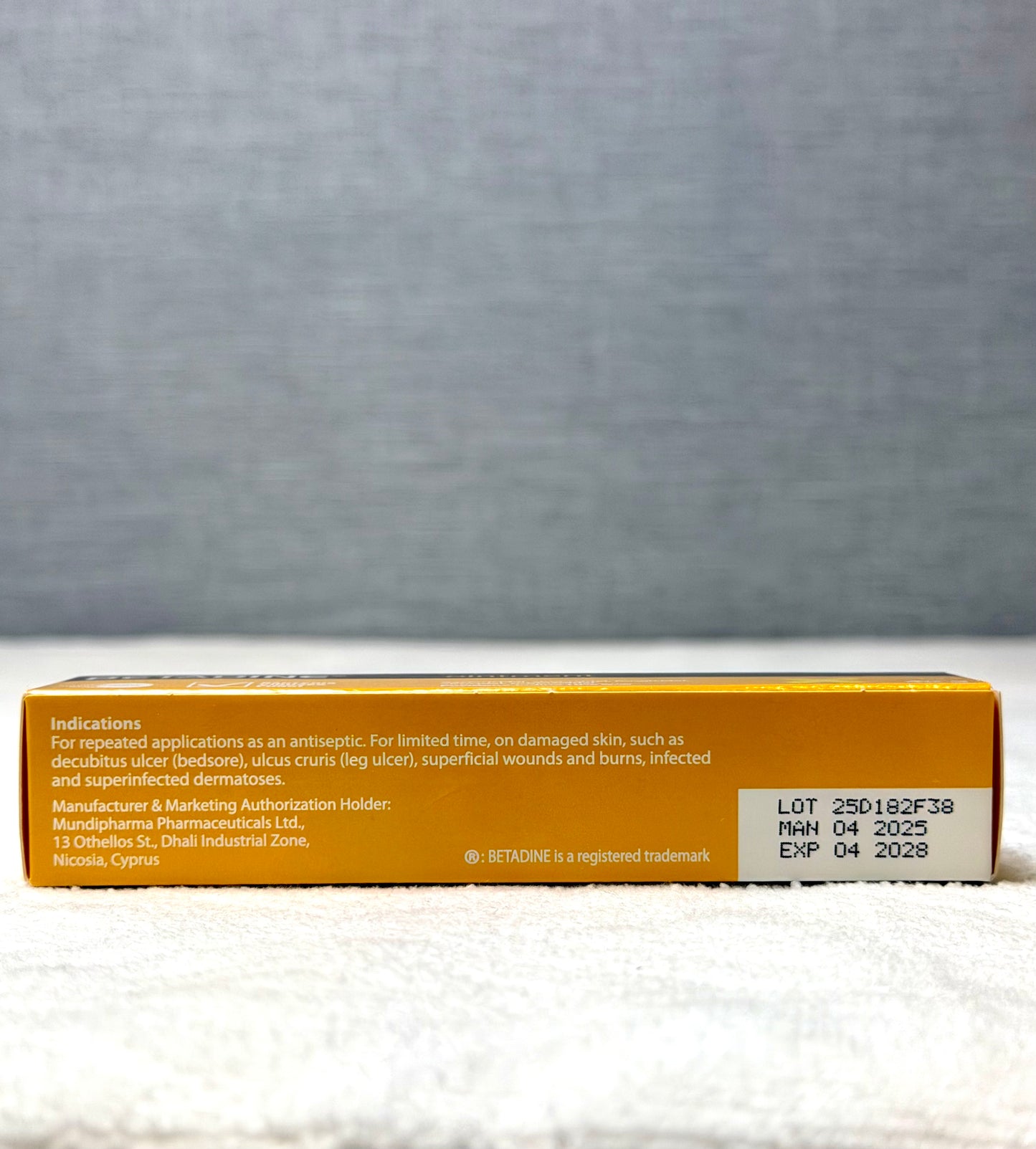 Betadine Antiseptic Ointment 10% Povidone-Iodine 40g | Wound Care